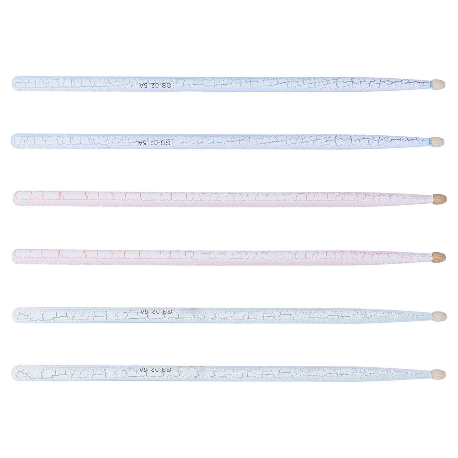 6Pcs Slade Drum Sticks 5A Walnut Drumstick Lithosporic Texture Percussion Accessories