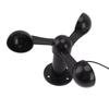 Anemometer-Sensor Windgeschwindigkeiten Cup mit 8M wasserdichtem Kabel 4cm Montageloch Anti-Interferenz 3