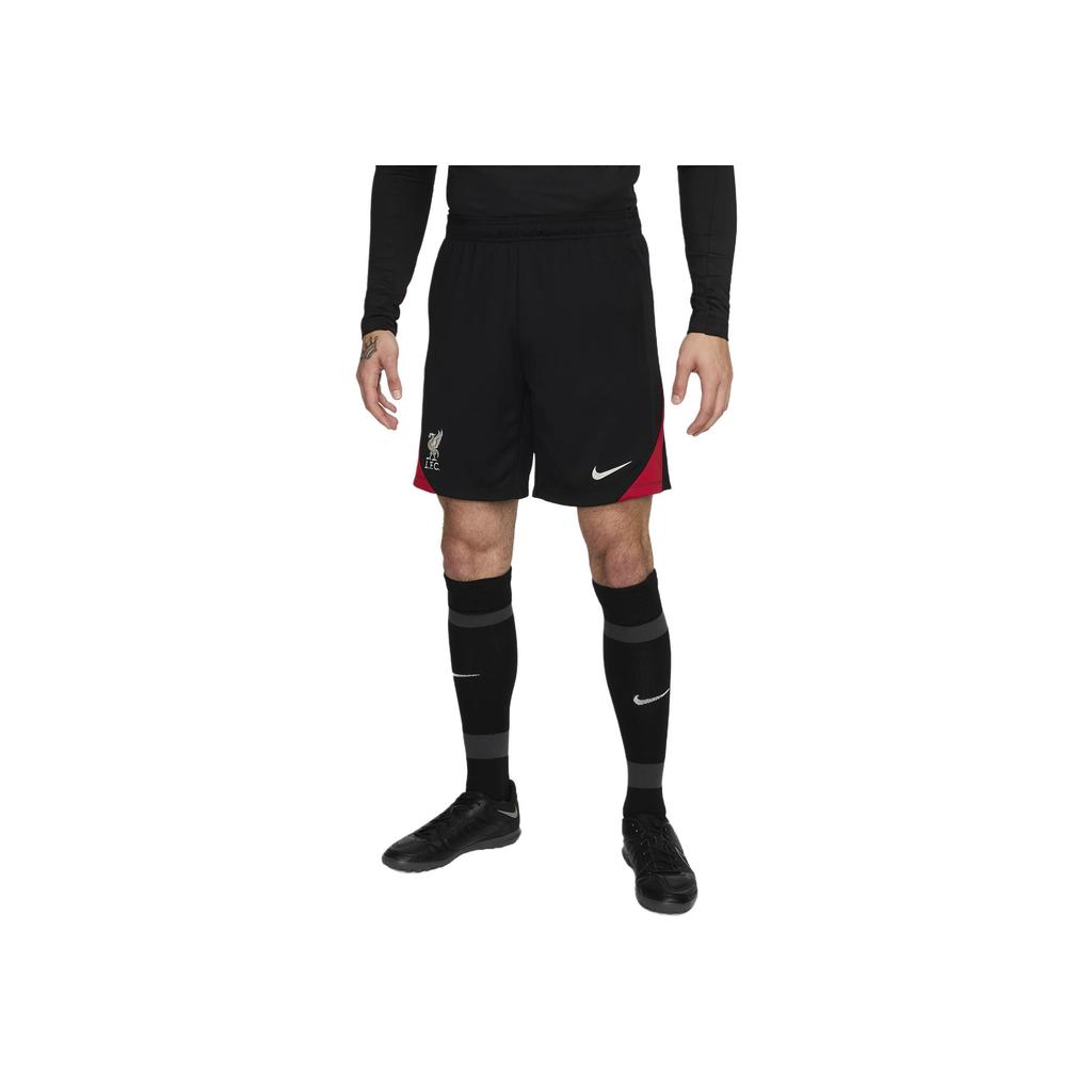 Nike Liverpool FC Strike Dri-FIT Logo Embroidery Pattern Elastic Casual Shorts Men shorts Black FN9392-010