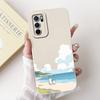 För Oppo A16 A16s A16k A16e Mobilskal Mjuk Matt Silikon Capa Oppo A54s CPH2273 Funda Gotisk Stil Tecknad Panda Baksideskydd