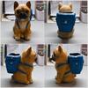Cute Dog Pen Holder & Desk Organizer,Handmade Non-Toxic Resin Storage Compartment for Office, School & Home | Adorable Gift for Dog Lovers Who Love