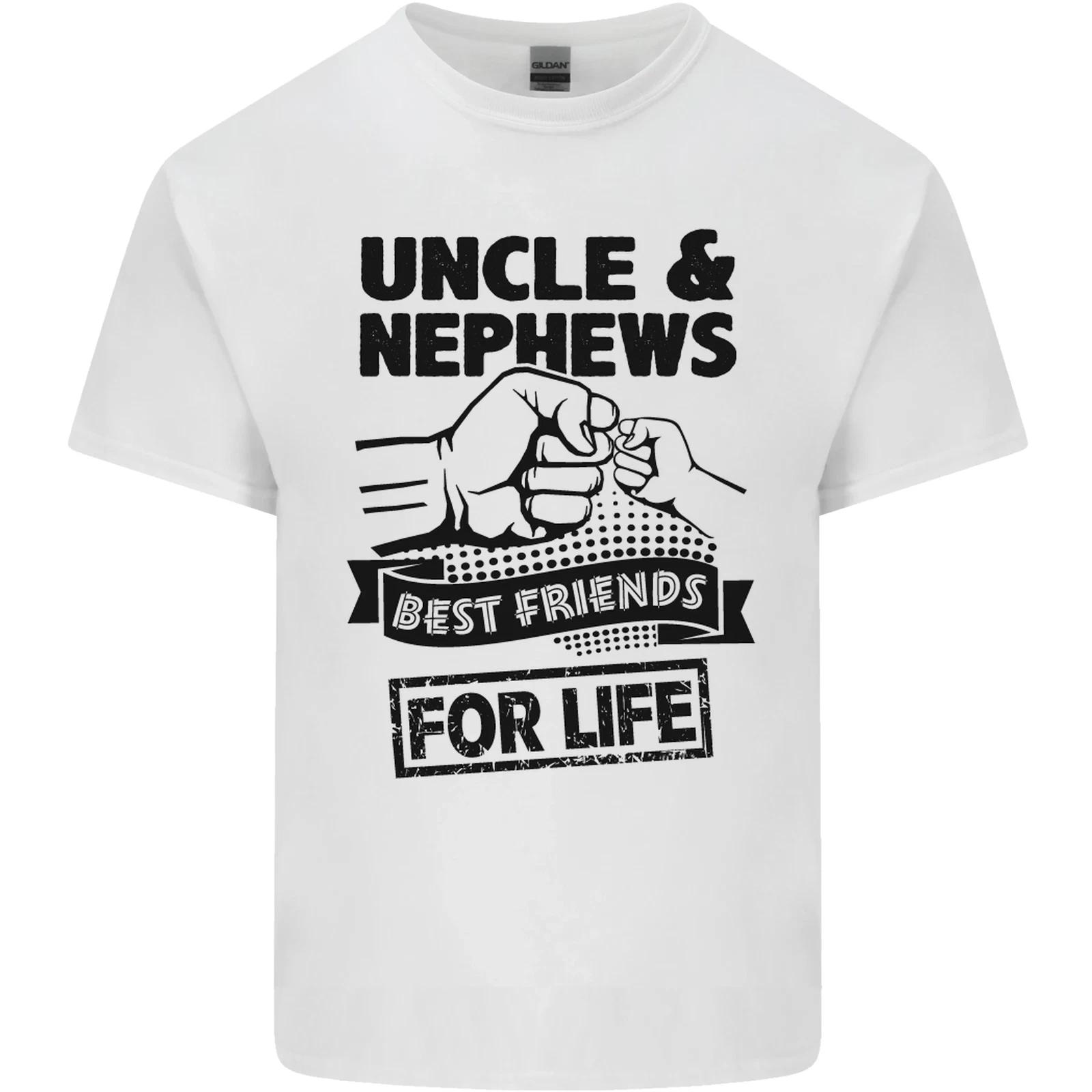 Uncle & Nephews Best Friends Day Funny Kids T-Shirt Childrens XL