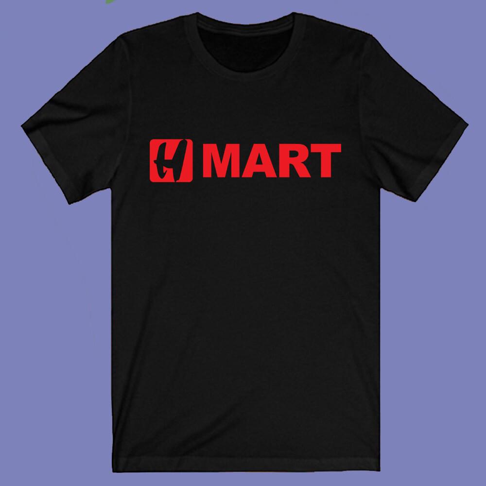 H Mart Logo Black T-shirt
