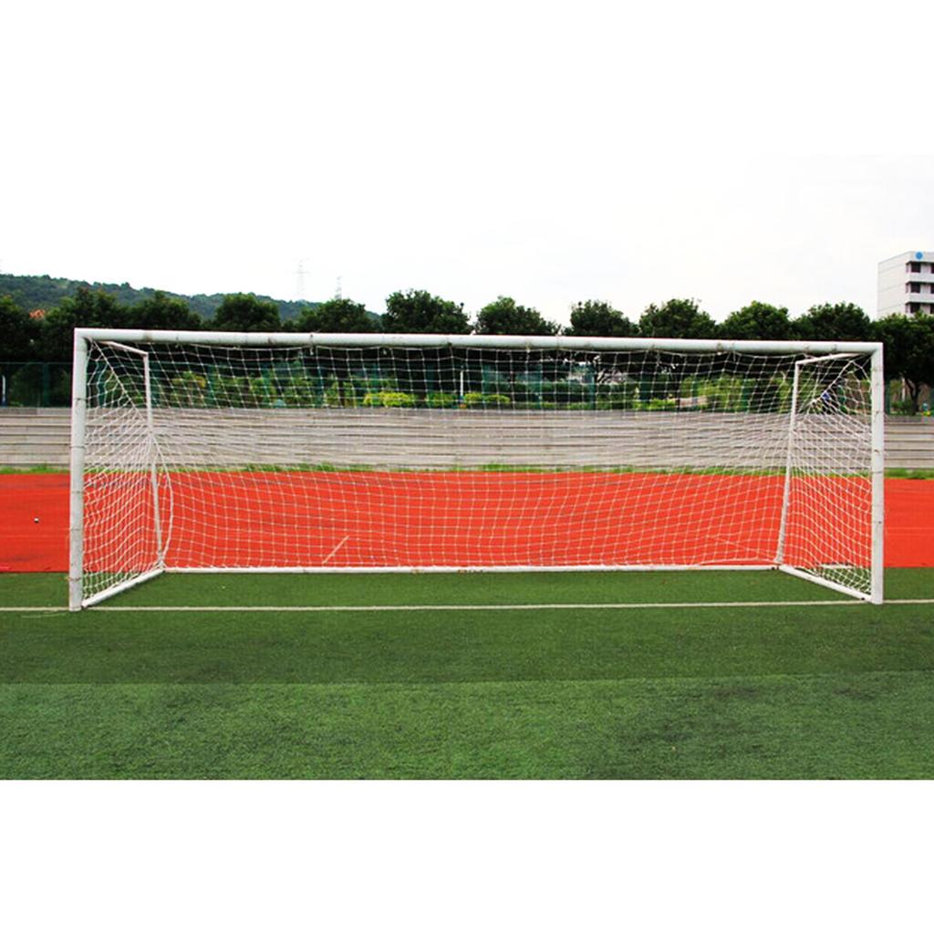 Soccer Goal Net, Soccer Replacement Net Standard Size 10 X 7ft   18 X 7ft   24 X 8ft for Feild