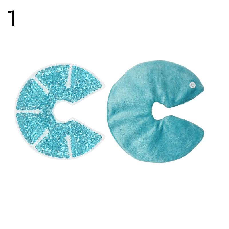 1pcs Petal Design Breast Therapy Pads Ice Compress Reusable Breastfeeding Gel Pads Ice Pack Pain Relief Patch