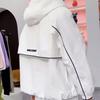 Spring Autumn 2025 Women's Petite Windbreaker: Stylish High-End Jacket