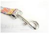 Ethnic Style Colorful Pattern Gray Dog Leash for Large Pets