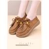 Vintage Beaded Casual Soft Sole Womens Breathable Loafers Comfortable Daily Walking Shoes