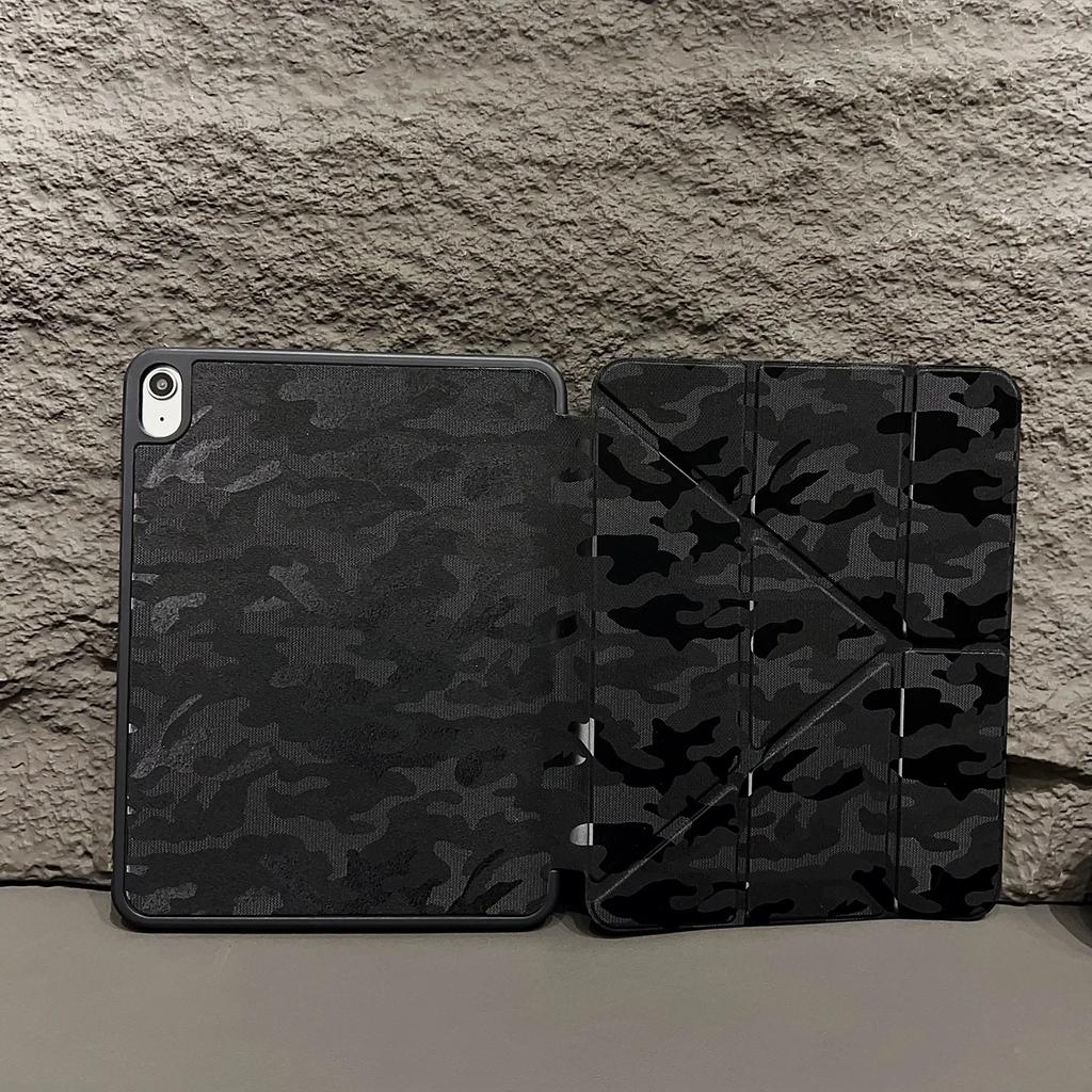 Stand Tablet Case for IPad 6 7 8 9 10th 11th Generation 10.2 10.9 11 Inch Case Air Pro Mini 3 4 5  2025 A16 Camouflage Cover