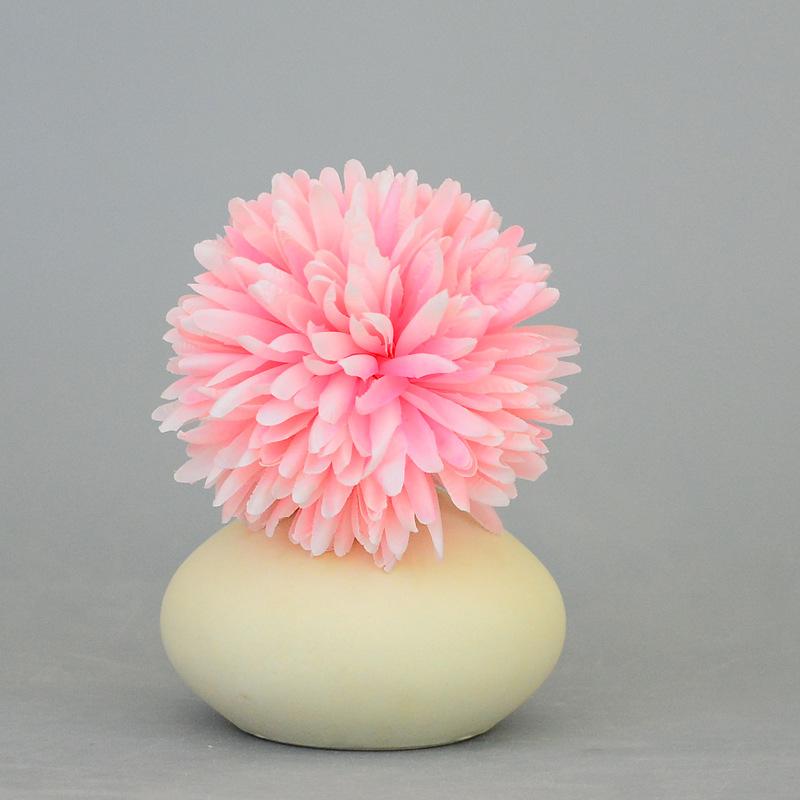 Vase Céramique Mat Nordique Décoration Arrangement Floral Salon Maison Fleurs Séchées Style Ins Frais Décoration Meuble à Vin Créative beige vase + flower set