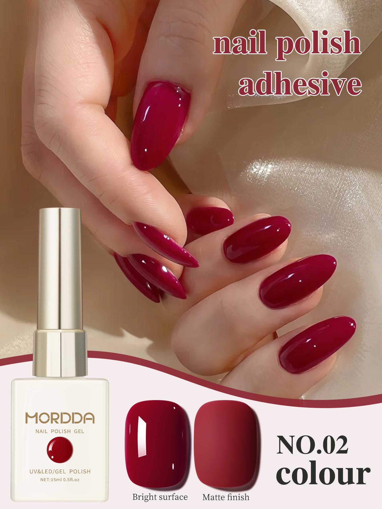 

Nude Cherry Whitening Gel Polish - Wine Red, Long-Lasting (2025 Edition) for Nail Salons