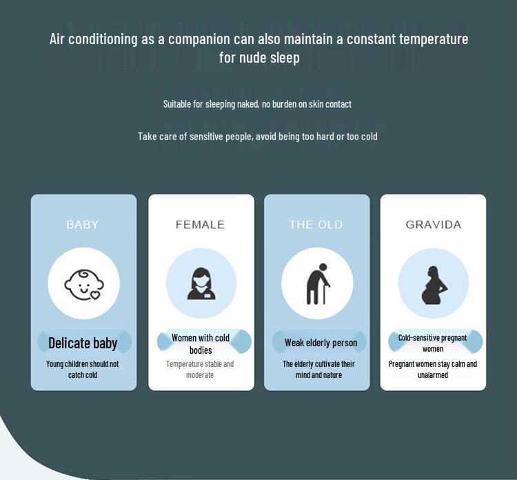 Ice Bean Mat Cool Bedspread Set - Fitted Sheet Style for Dorms, Air-conditioned Rooms, Ice Silk Feel.