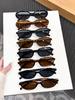 8Pcs Women's Sunglasses Set, Retro Fashion Multi-Color Frame Combination Set, Vacation Street Photography, Driving, Outdoor