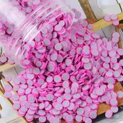 Craft Factory Sale 5mm Resin Polymer Clay Fruit Slices DIY Accessories for Nail Art Decoration Use As Souvenir Style Artificial
