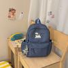 Schoolbag Japanese cartoon puppy backpack female fresh multi-color college style student schoolbag lightweight large-capacity computer backpack