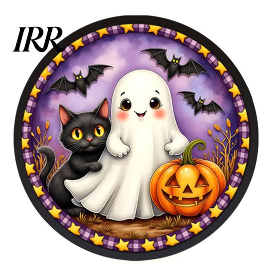 High-quality Halloween Signage LED Glowing Hanging Decor, Acrylic Window Ornament with Light, Spooky Indoor Decorations Sign for Door Wall Haunted