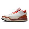 Air Jordan 3 Retro PS Mars Stone Kids Sneakers White Black Team-Orange DV7027-108
