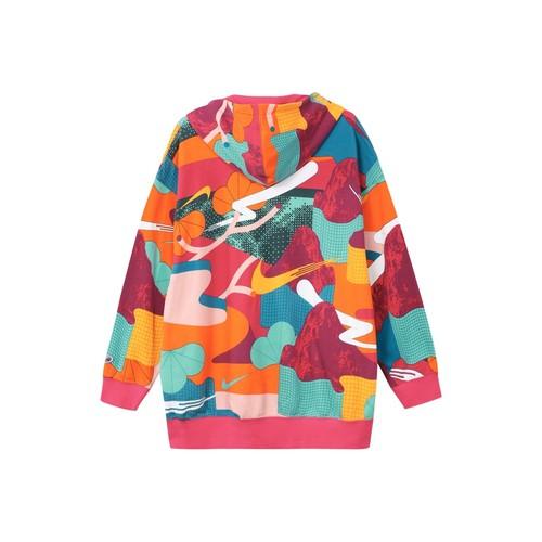 Nike Женская разноцветная толстовка серии «Граффити» EU XS
