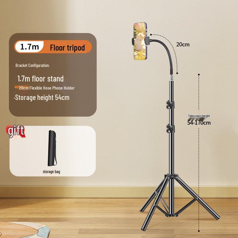 2025 Multi-Functional Flexible Tripod for Mobile - Perfect for Streaming, Photography, and Hands-Free Viewing
