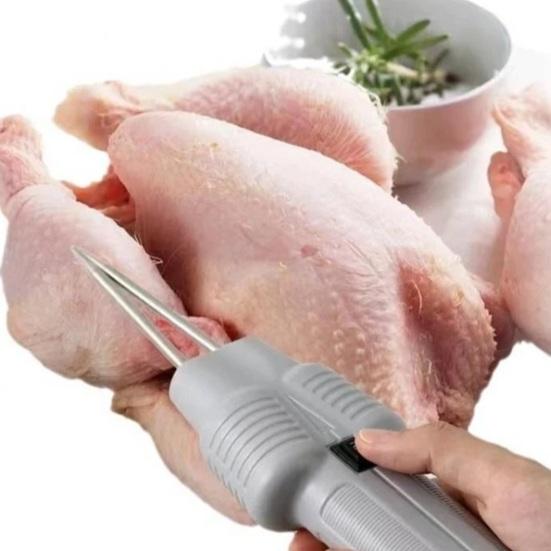 Electric Poultry Plucker Handheld Chicken Pulling Machine High-Speed Rotation Automatic Tightness Adjustment Stainless Steel Hair Remover