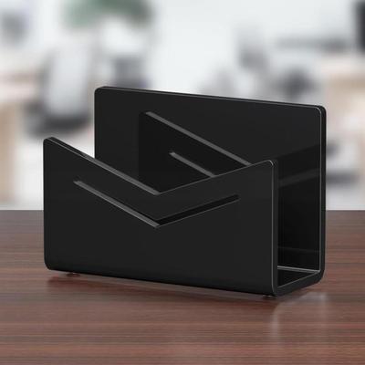 Desktop Letter Holder Small Desk File Envelope Acrylic Holder File Storage Rack Mail Postcard Sorter For Documents Paper