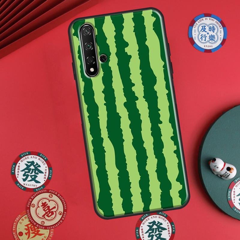 

Cute Summer Fruit Watermelon For Huawei P30 P20 P40 Lite P60 Pro Nova 5T 12s 12i 11i Y90 Y70 Y60 Y61 Y91 Y72 9 10 SE Case Huawei P20 Lite