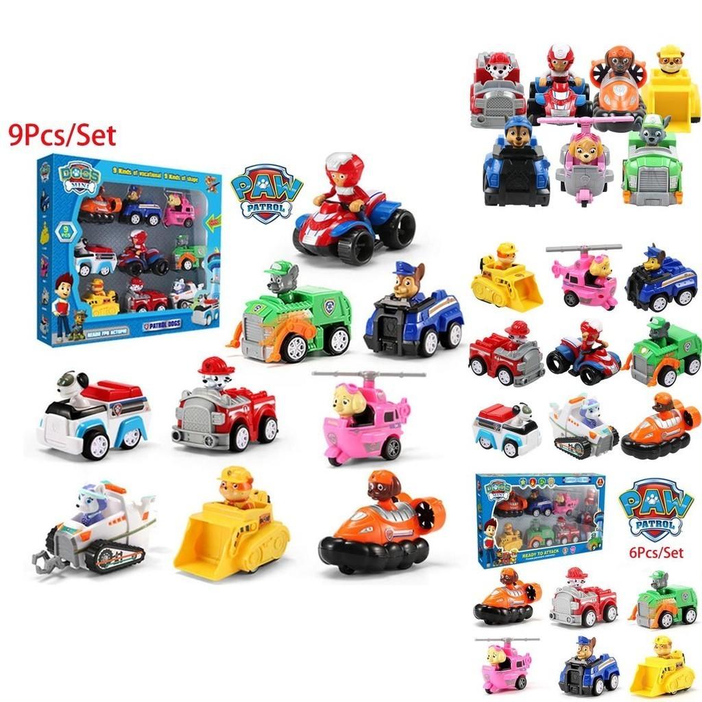 Authentic Paw Patrol Vehicles Set For Kids With Pull Back Action Perfect For Collections