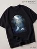 Black T-shirt Alcest (Alcest), Metal Back In