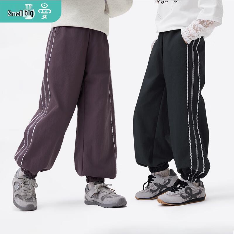 

Повседневные брюки для девочек с боковой шнуровкой 140