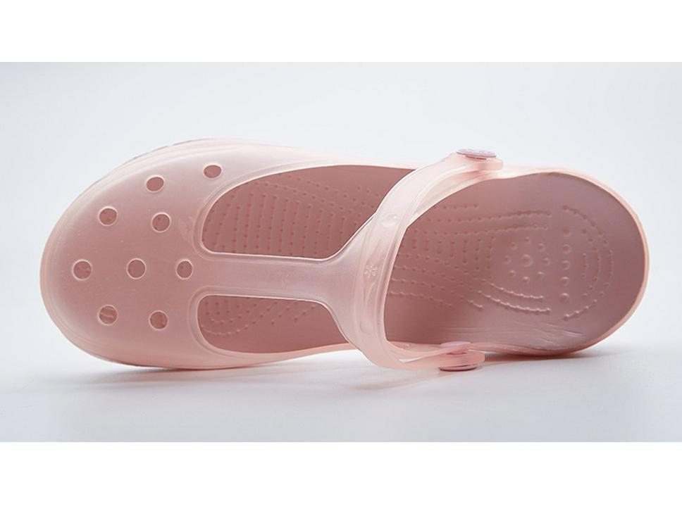 Women's Summer Non-Slip Jelly Sandals – Closed Toe, Thick Sole, Soft Beach Shoes