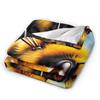 Bee and Flowers Warm Comfy Blankets For Bedroom Trend Throw Blanket Autumn Travel Car Flannel Bedspread