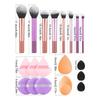 8Pcs Makeup Brush Kit Soft Synthetic Hair Make Up Brushes Foundation Blush Eyeshadow Cosmetic Makeup Tools Foundation Brush