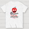 Poisoned Apple a Day Cotton Summer Casual Cool Loose T-Shirt
