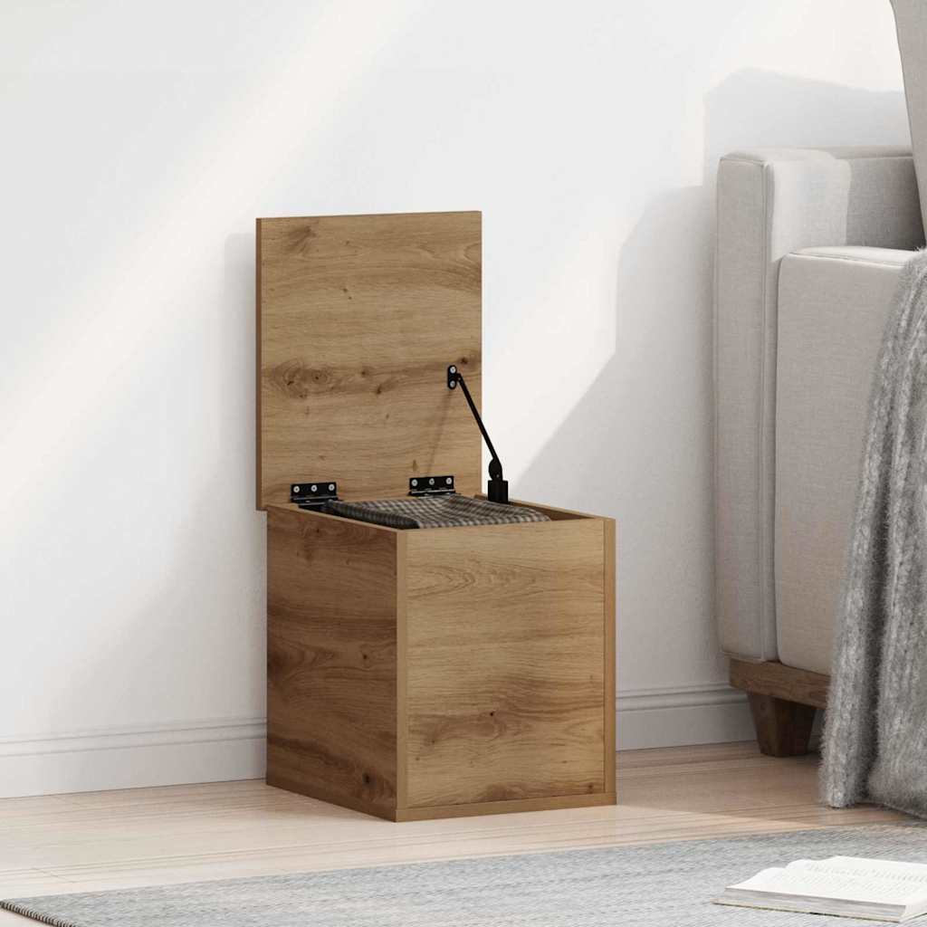 Storage Box Artisan Oak 30 X 35 X 35 Cm Particleboard