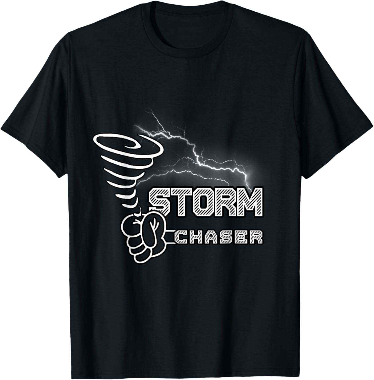 Storm Chaser Cool Electric Lightning Tornado Weather T-Shirt Unisex T-Shirt XXXL