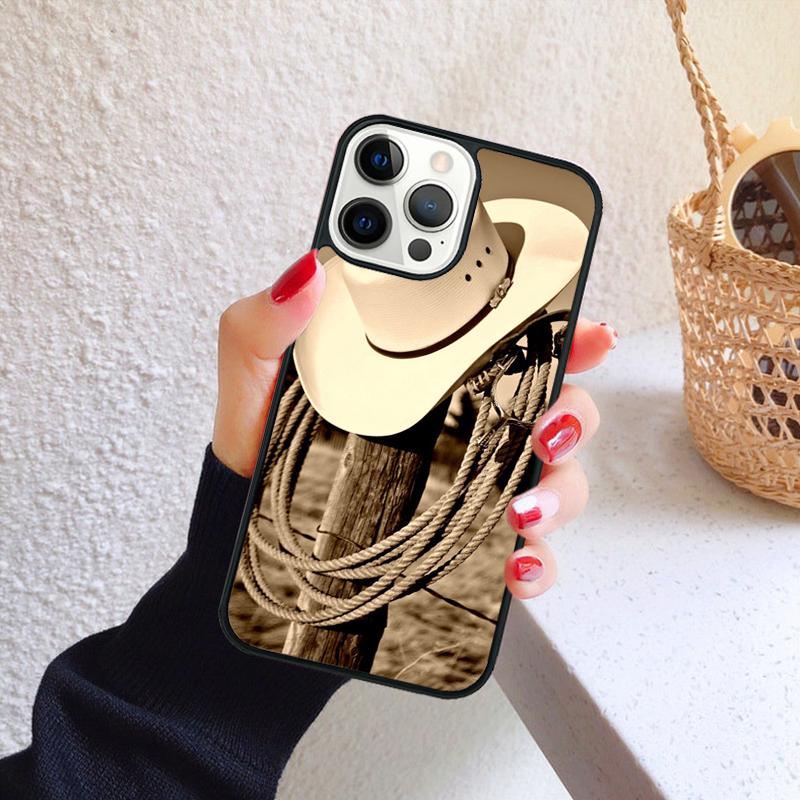 Extreme Sport Rodeo Cowboy Phone Case for iPhone 17 Air 16 15 14 12 13 PLUS 11 PRO MAX Back Cover Fundas Shell