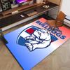 Western Bulldogs Polyester Carpet, Soft Indoor Mat for Office Chair, Living Room, Computer Desk - Decorative Home Office Rug Design