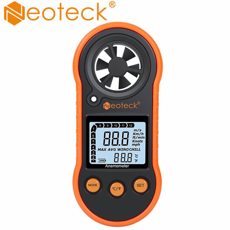 Air Flow & Anemometers Digital Anemometer Handheld Wind Speed Meter