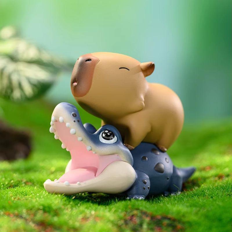 Capybara Series Blind Box Figures Cute Spot Animal Planet Kapibala Surprise Box Collectible Toys Birthday Year Gifts