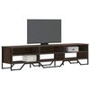 VidaXL TV Stand Brown Oak 180x34x41 Cm Engineered Wood, TV Stand, TV Buffet, Multimedia Cabinet, TV Bench, Furniture 848578
