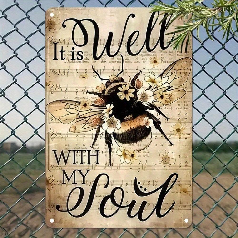 Retro metal tablolar, mobilya, oturma odası dekorasyonu 20x30cm