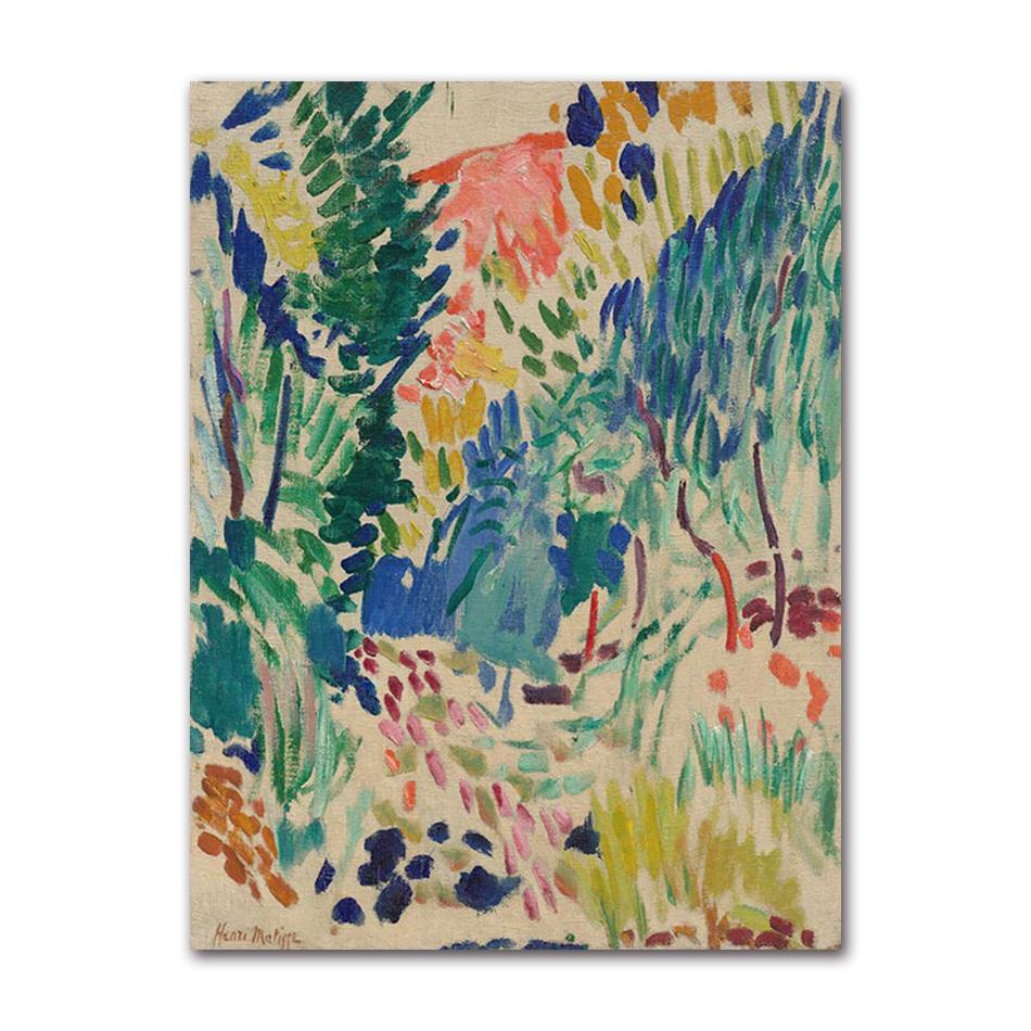 Poster e stampe retrò di Matisse, paesaggio astratto, arte murale, dipinti su tela vintage, quadri da parete per soggiorno, arredamento per la casa