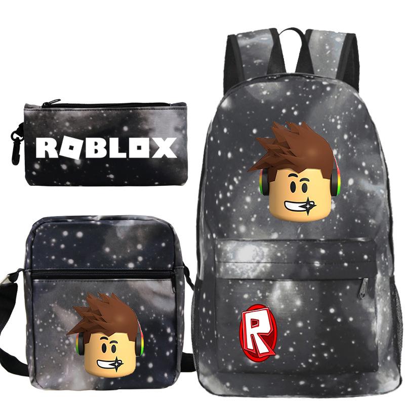 Game Merchandise Men'S And Women'S Backpacks Student School Bags Small Shoulder Bags Pencil Bags Three-Piece Sets Large Capacity Backpacks