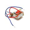 AC 220 auf AC 6V 9V 12V Ausgangsspannung 1W EI Kupferkern 50Hz~60Hz Einzelspannung 2-Leiter Kupfer Leistungstransformator