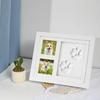Clay Mold Pet Paw Print Memorial Set Pet Memorial Gift Paw Print Photo Frame  Pet