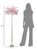 Floor Lamp Palm Pink Cm Ø 55X160