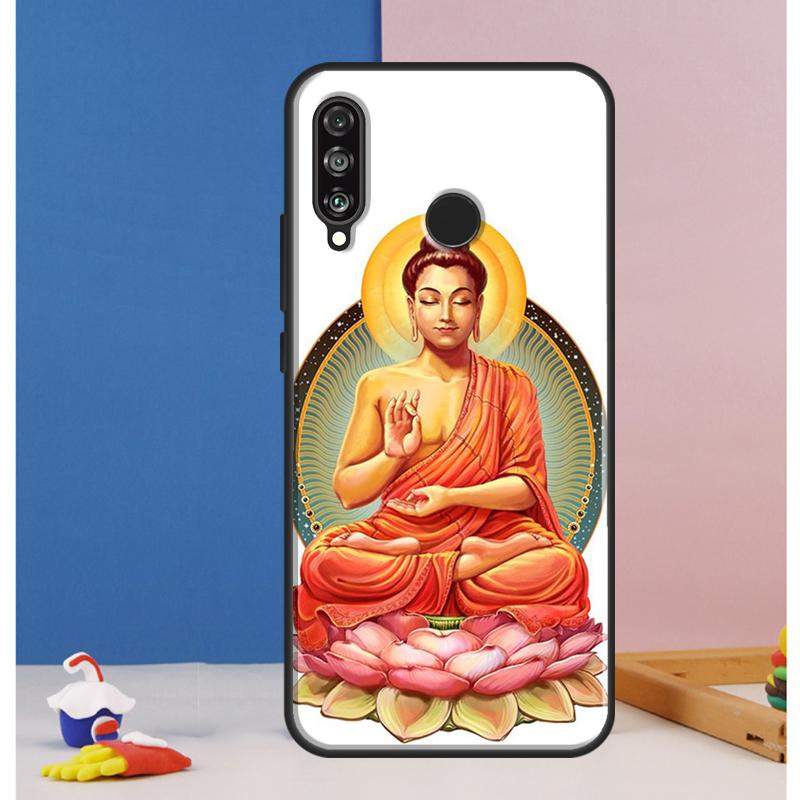 Buddha For Huawei Nova 12i 10 9 SE 5T 12s 11i Y91 Y90 Y60 Y70 Y72 Y61 P20 P30 P40 Lite P60 Pro Case