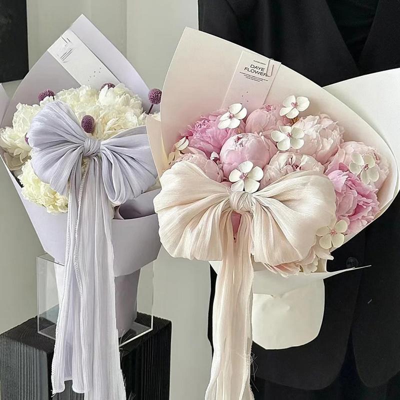 Diy Bow Tie Accessories Flowers Bouquet Decorations Flower Packaging Accessories Birthday Gift Items Cake Decorations