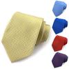 Cravatta da Uomo Raffinata Accessorio Versatile Cravatta a Quadri Elegante da Business per Banchetto
