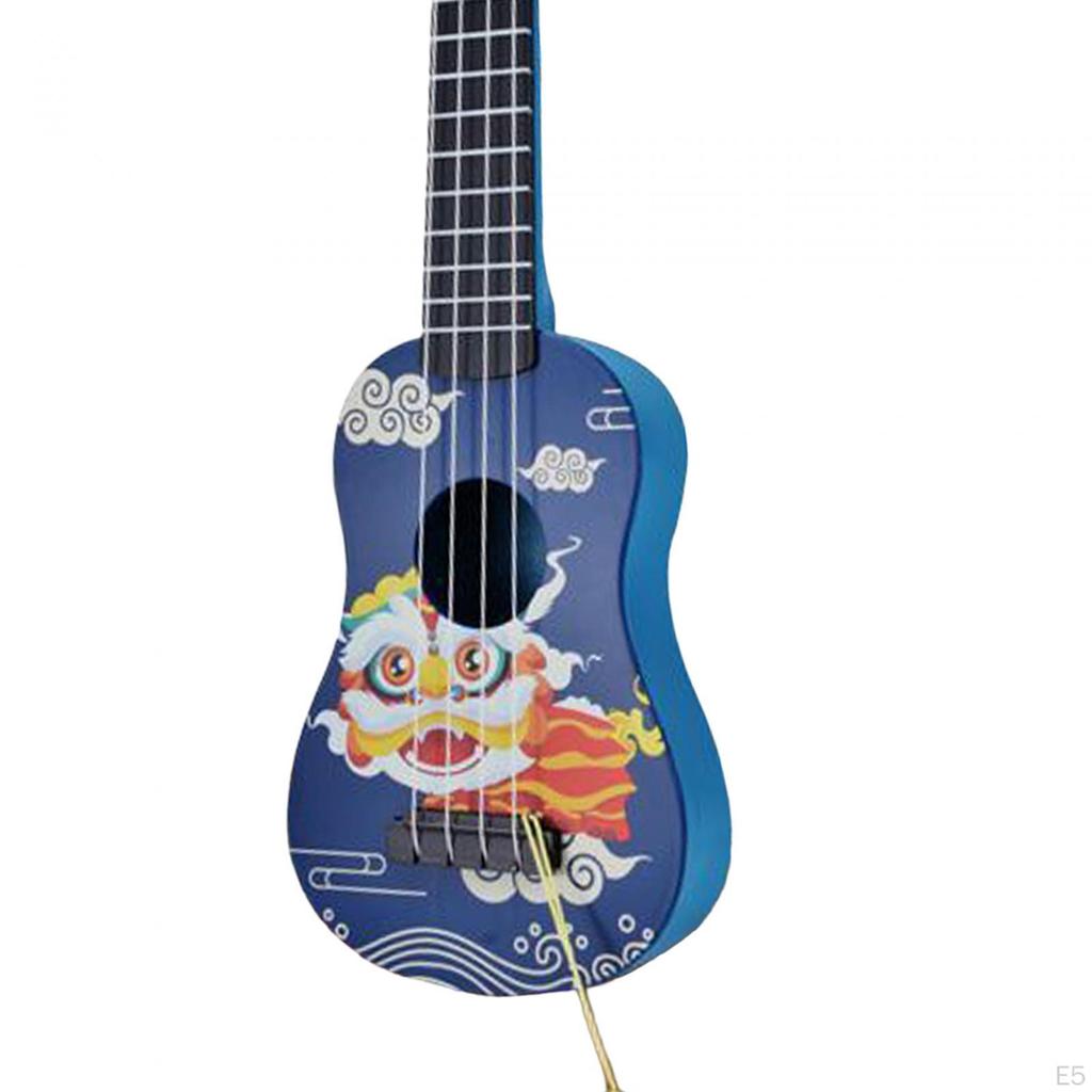 Kids Guitar Toy 4 String Mini Early Learning Ukulele Musical Instrument Educational